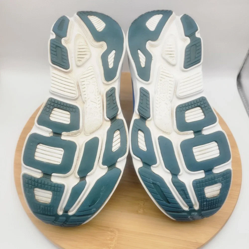 Hoka One One Bondi 6 Blue Mesh Running Shoes Womens 9 1019270 SPCB